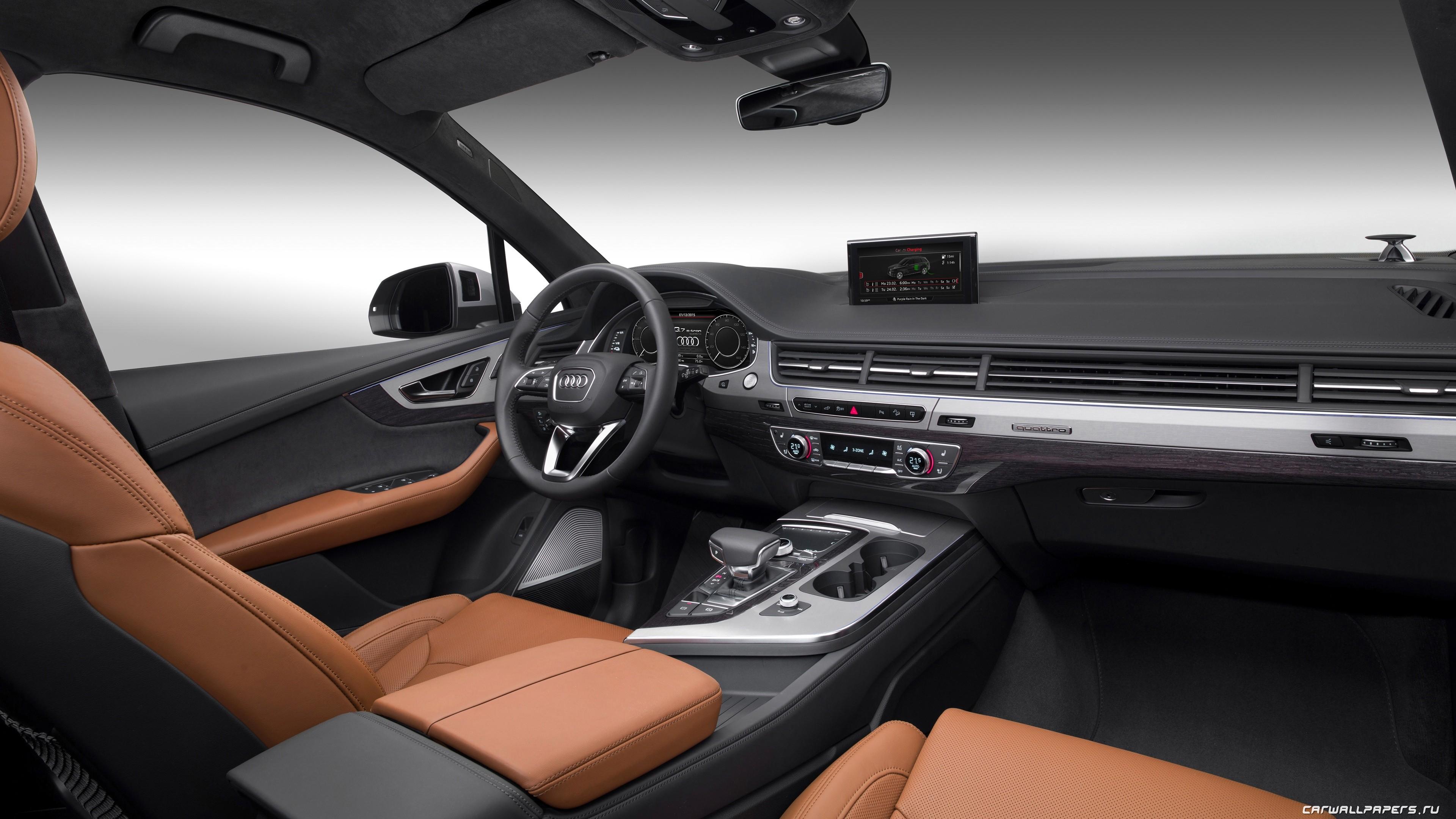 Фото внутри салона Audi Q7 e tron 30 TDI quattro